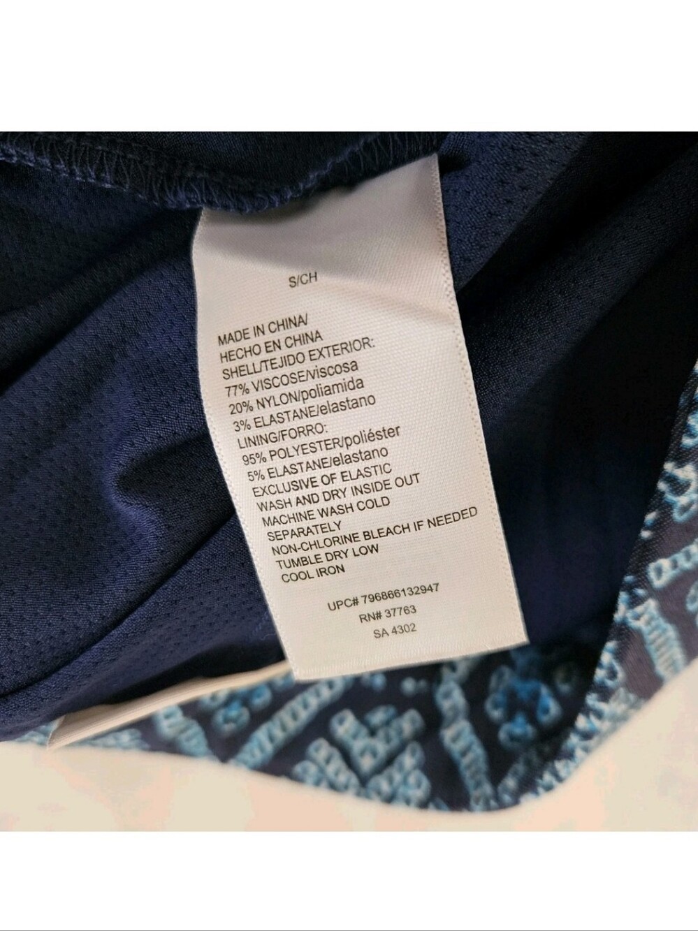 Rafella Comfort Blue Skort Size Small S - Picture 5 of 6
